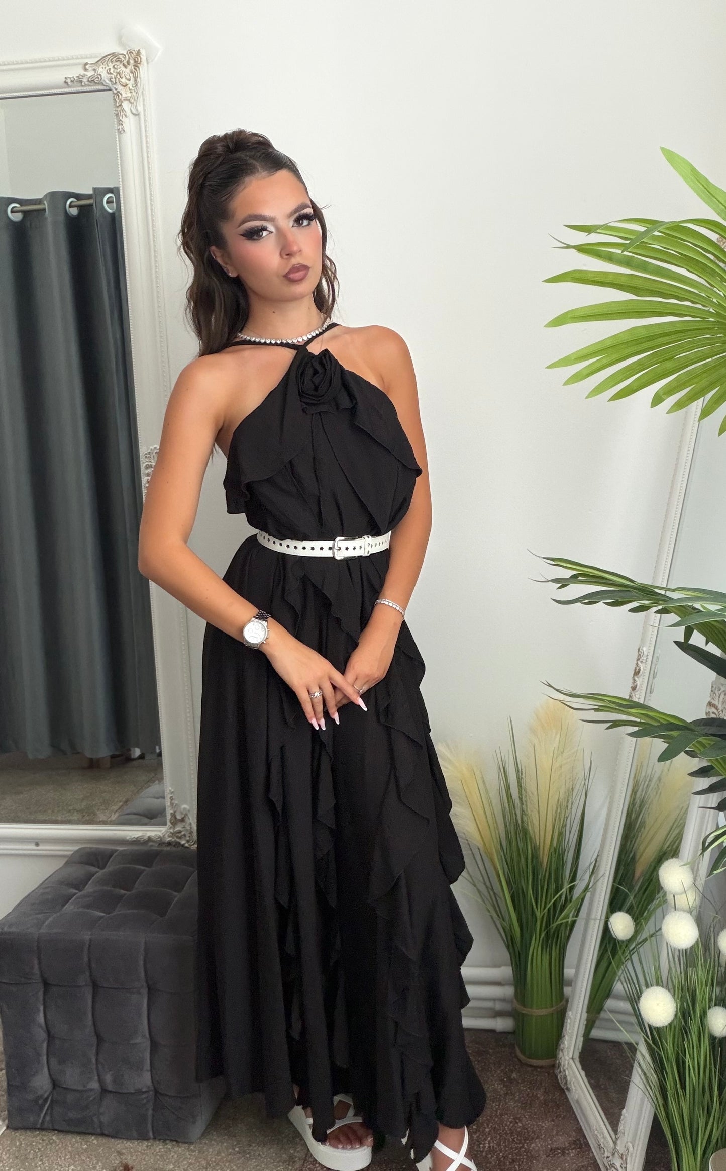 Rochie neagra IOANA