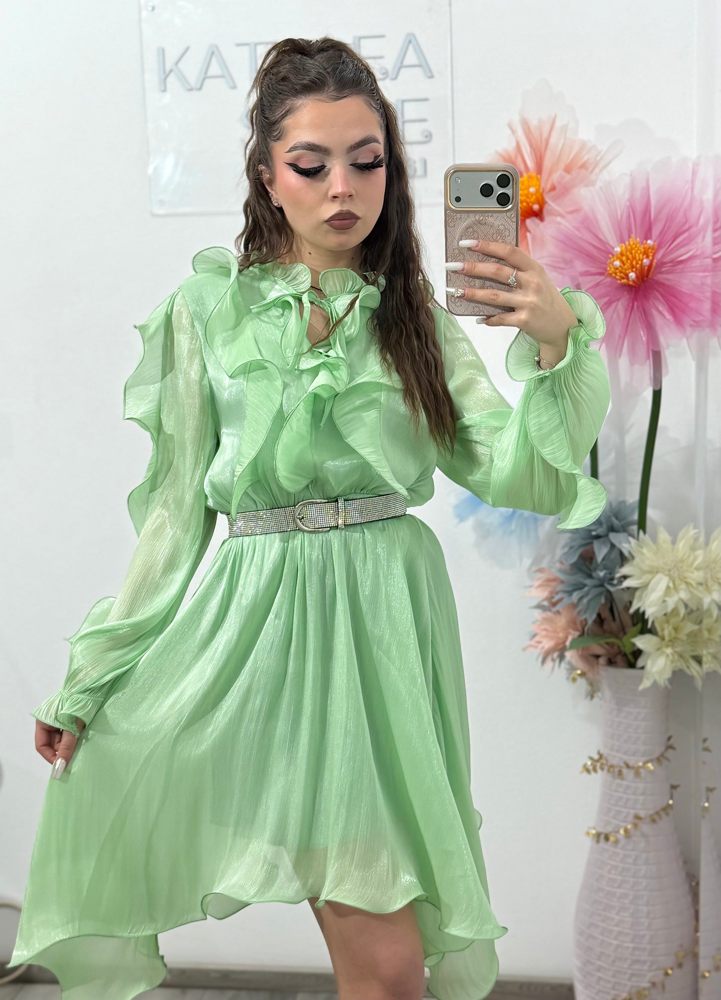 Rochie din organza MARISSE