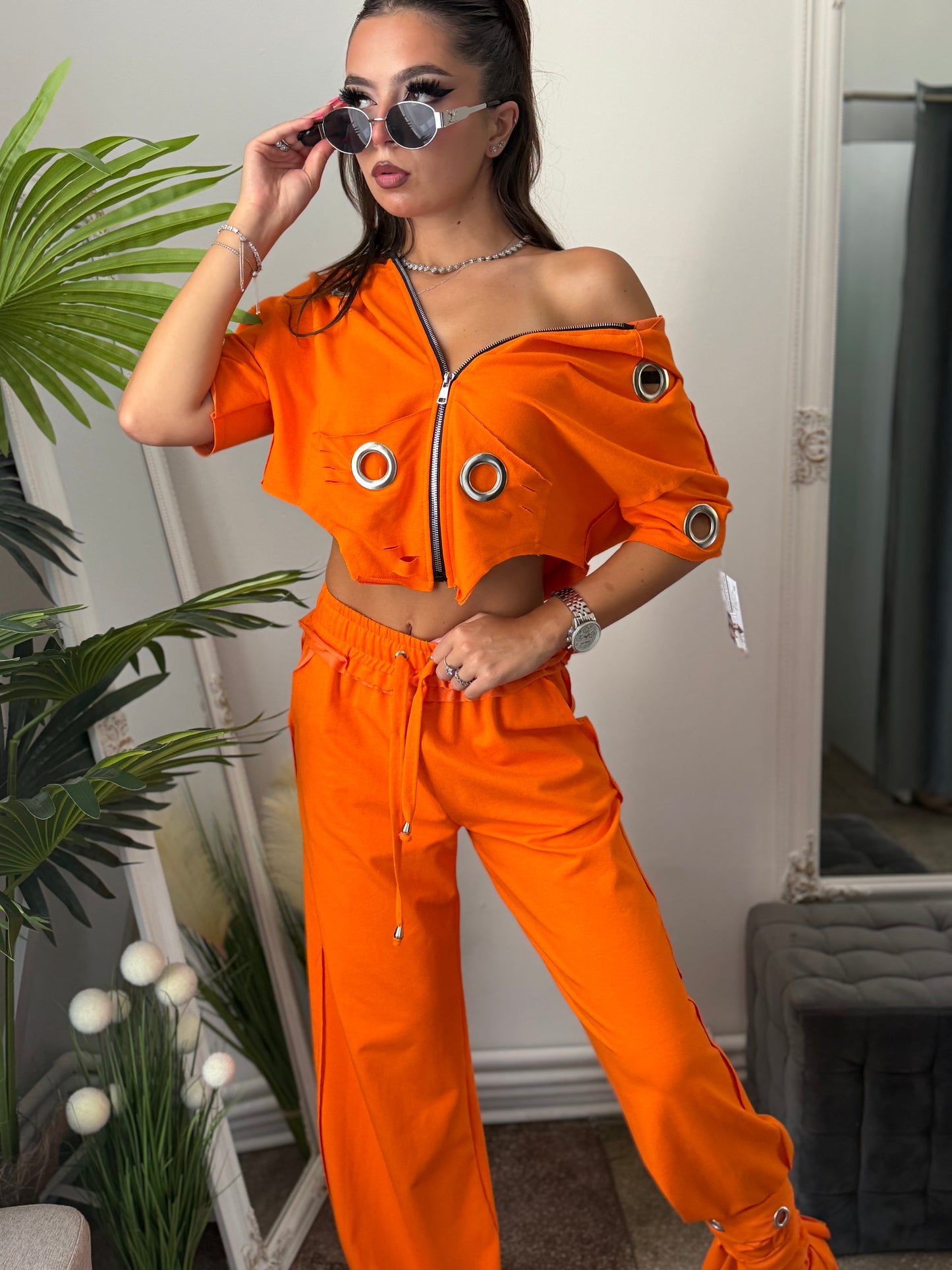 Compleu din 3 piese EXOTIC portocaliu