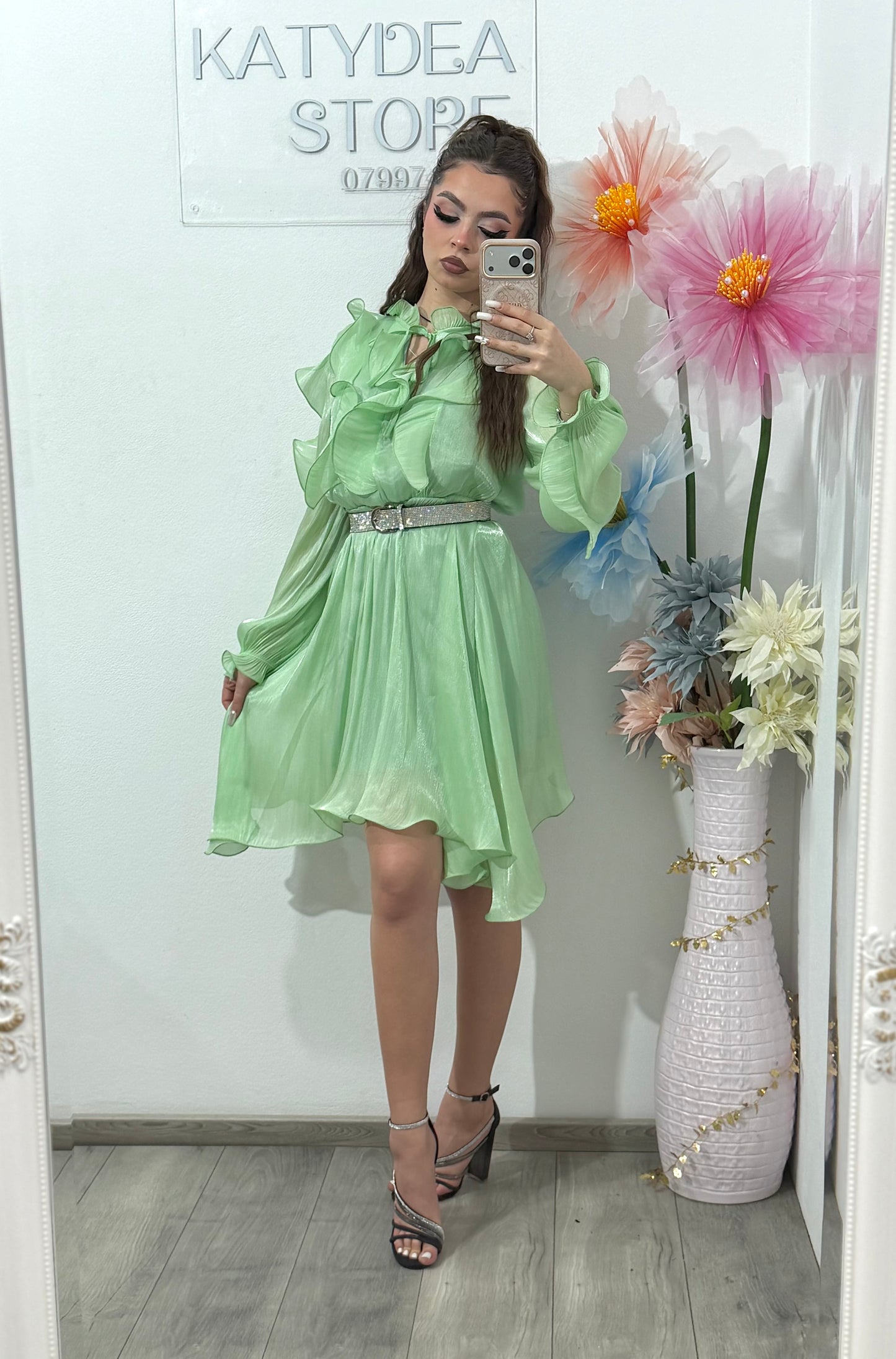 Rochie din organza MARISSE