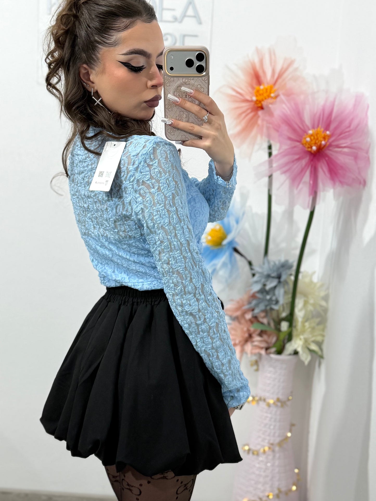 Bluză din dantelă JOLENNE