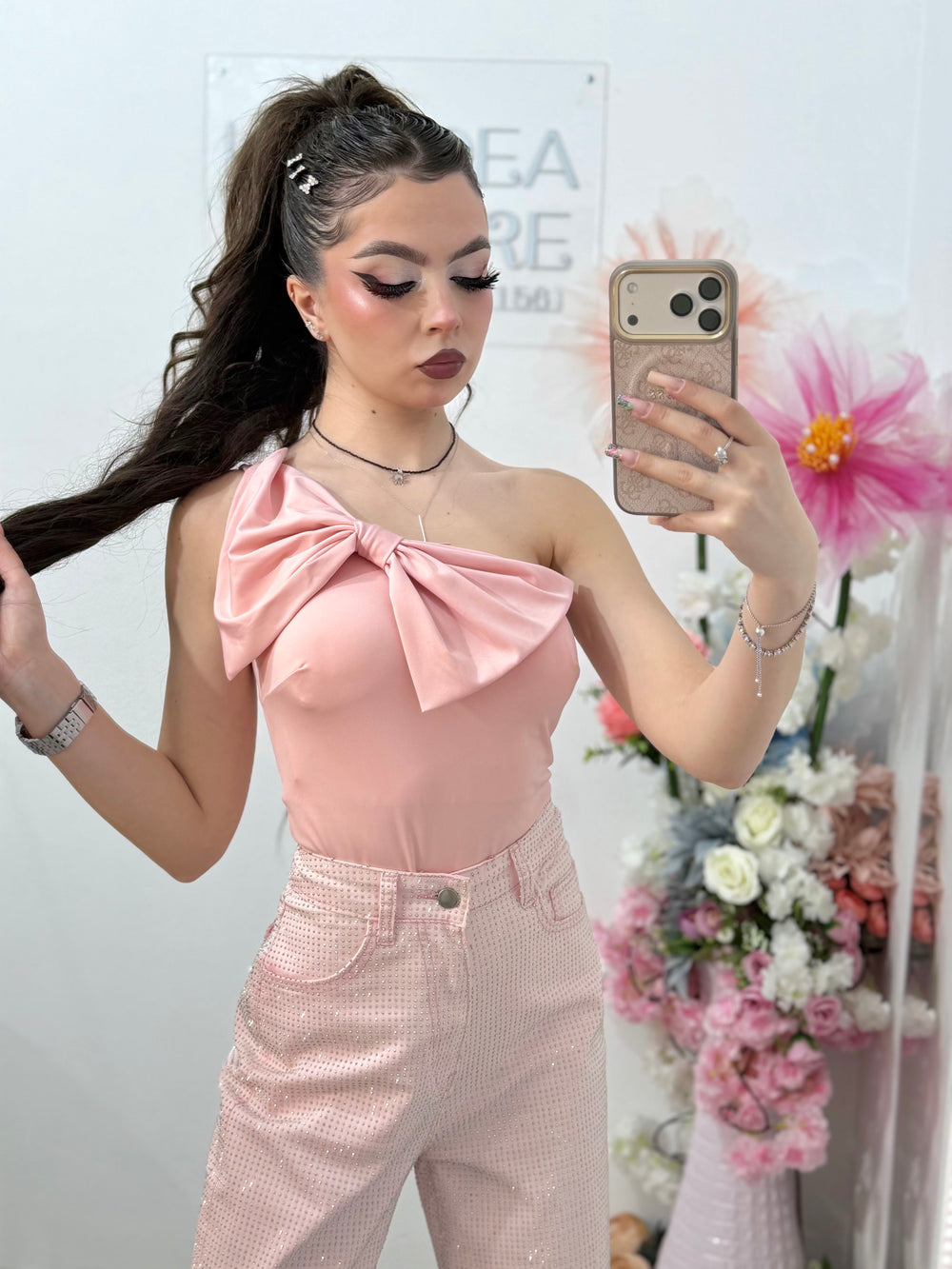 Body dama elegant Bow