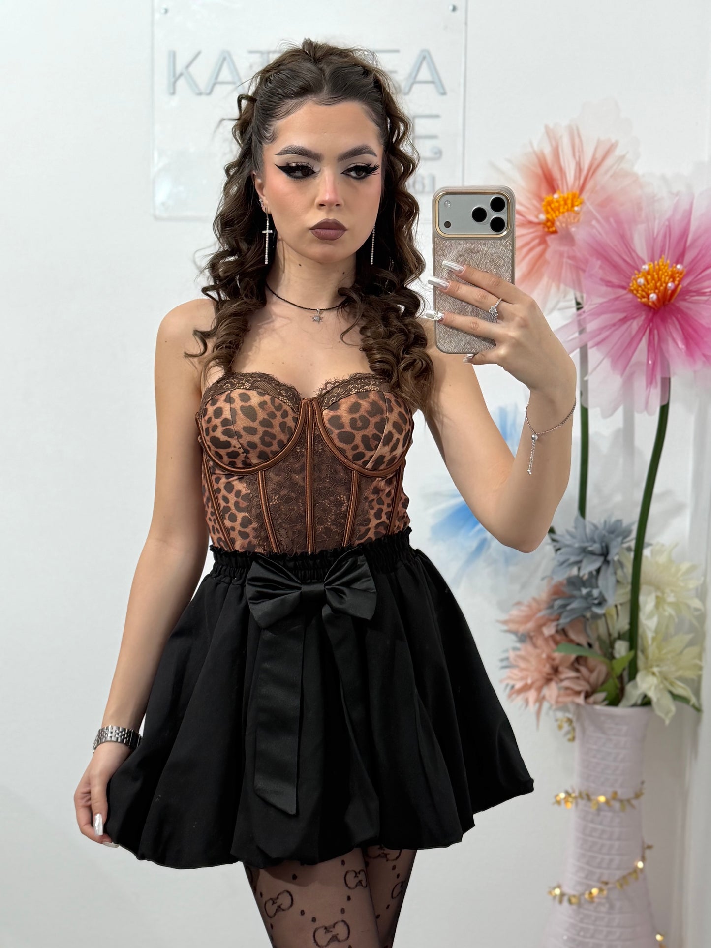 Top animalprint OLGA