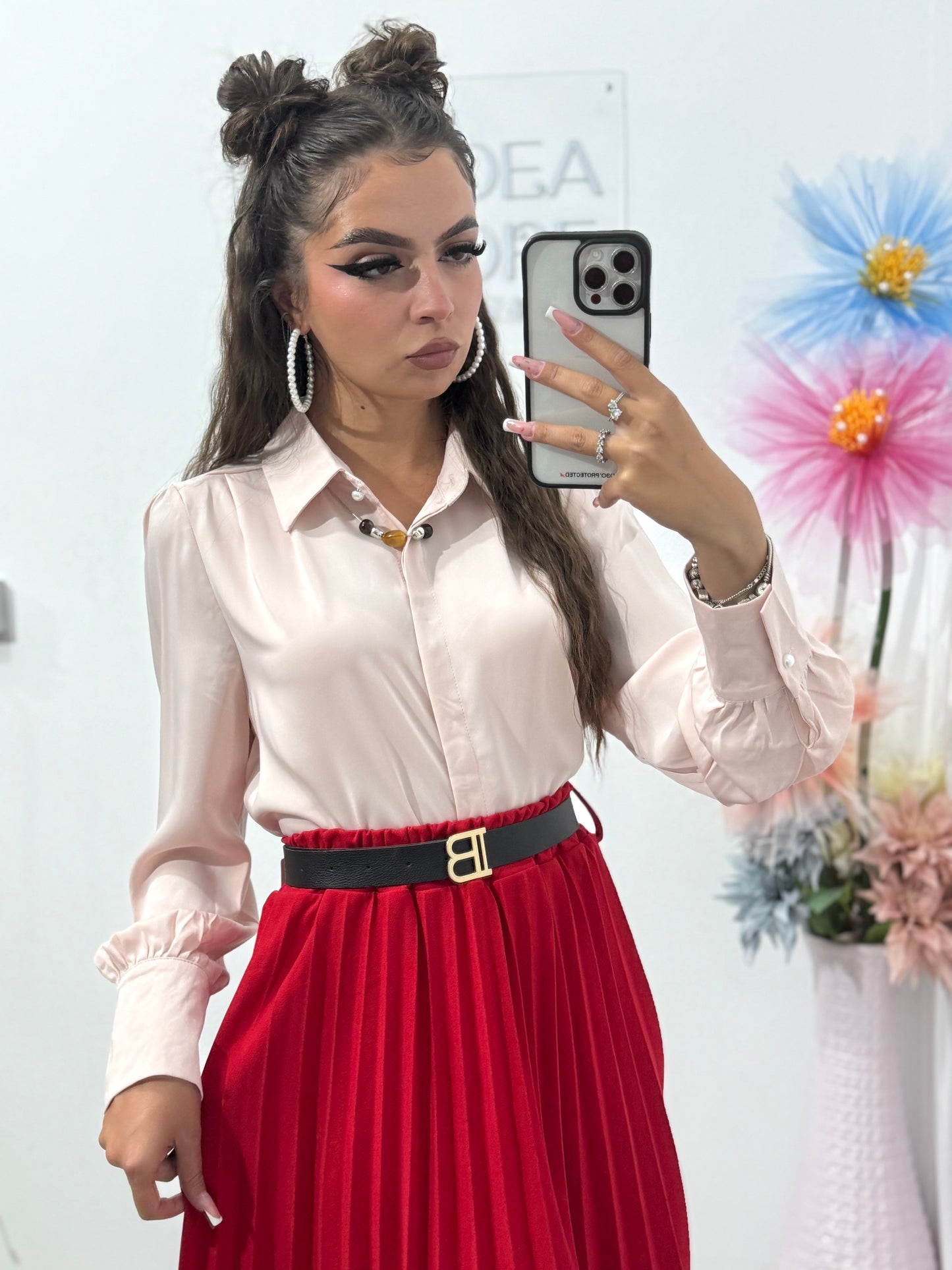 Cămașă damă satinata Alice