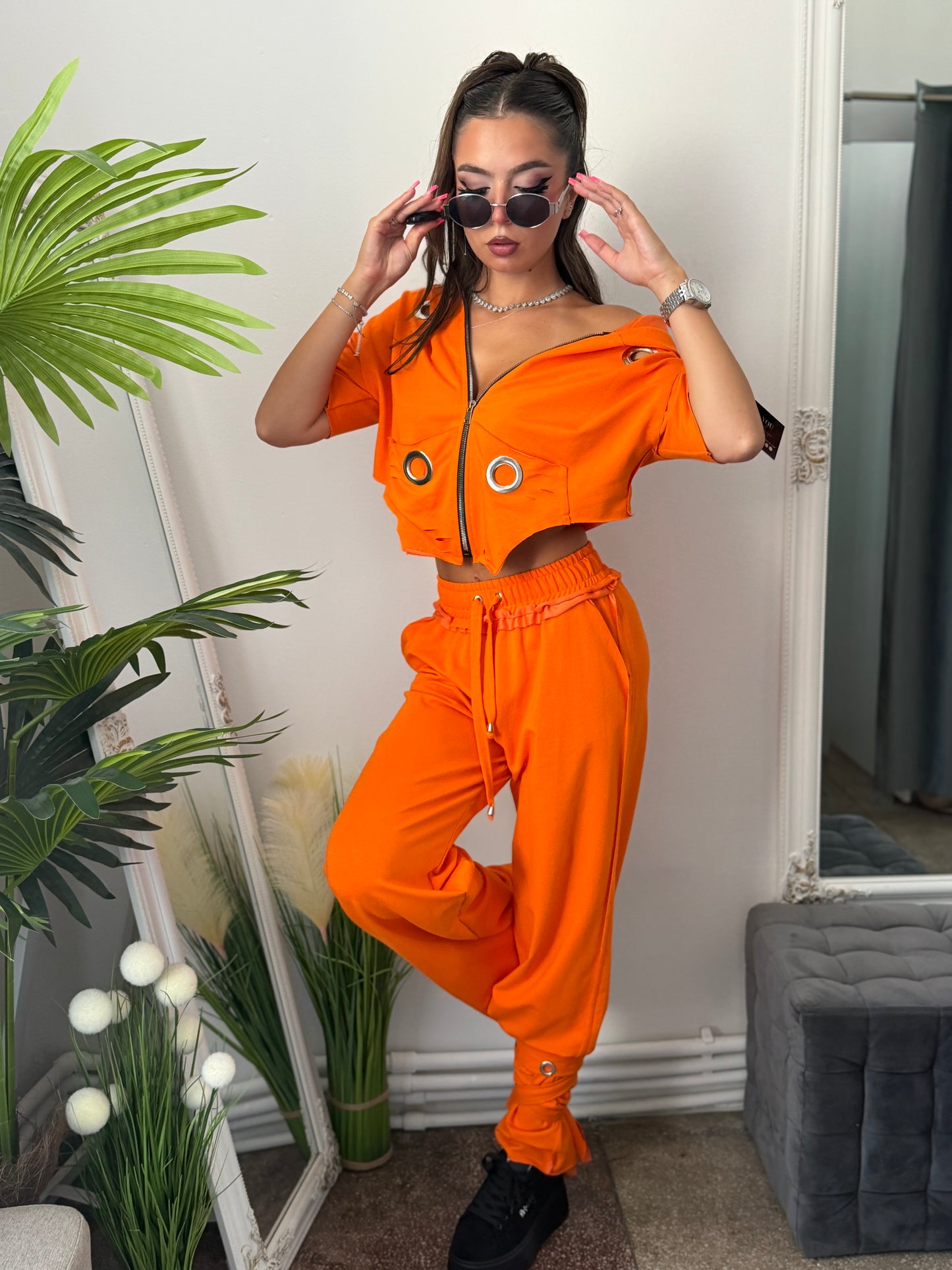 Compleu din 3 piese EXOTIC portocaliu