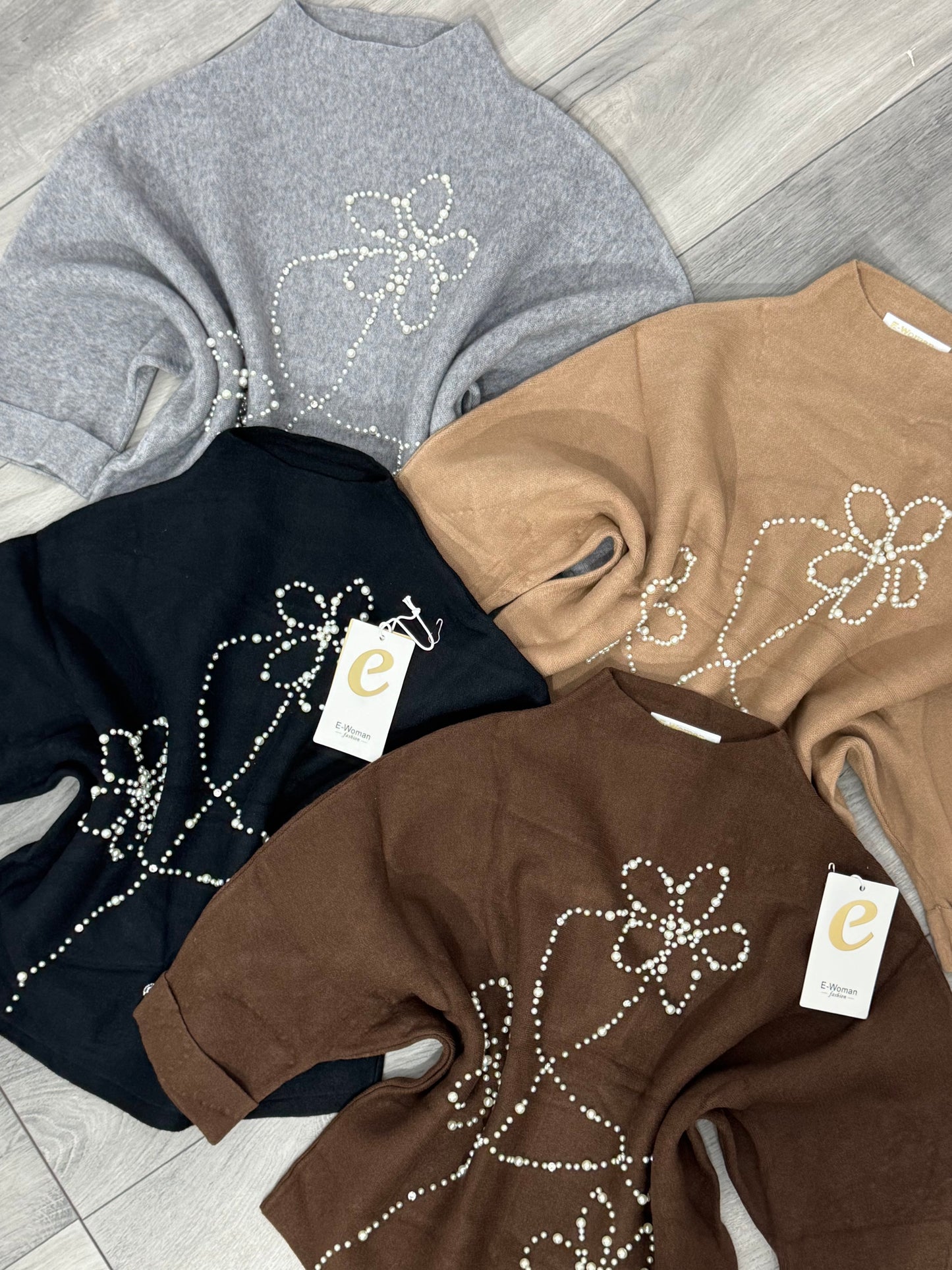 Bluză din tricot Pearls