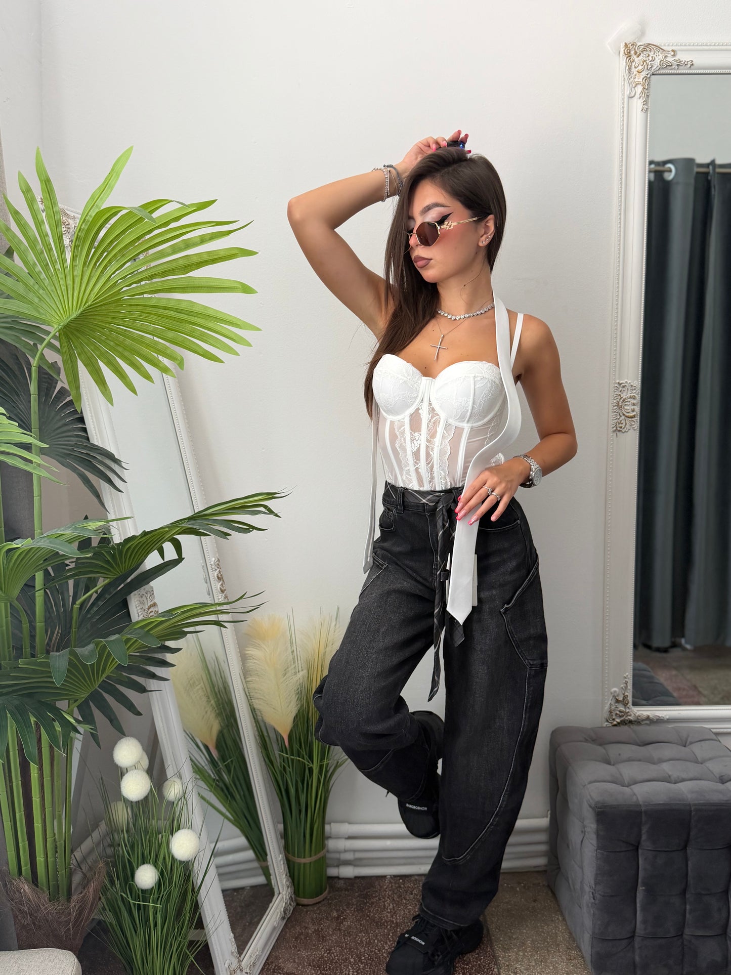 Jeans BalloonFit BLACK