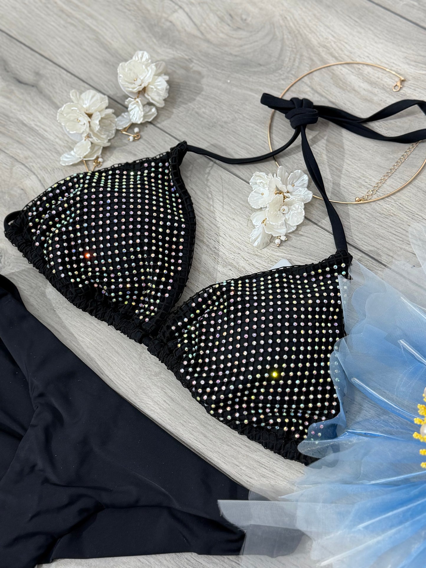 Costum de baie SPARKLE negru