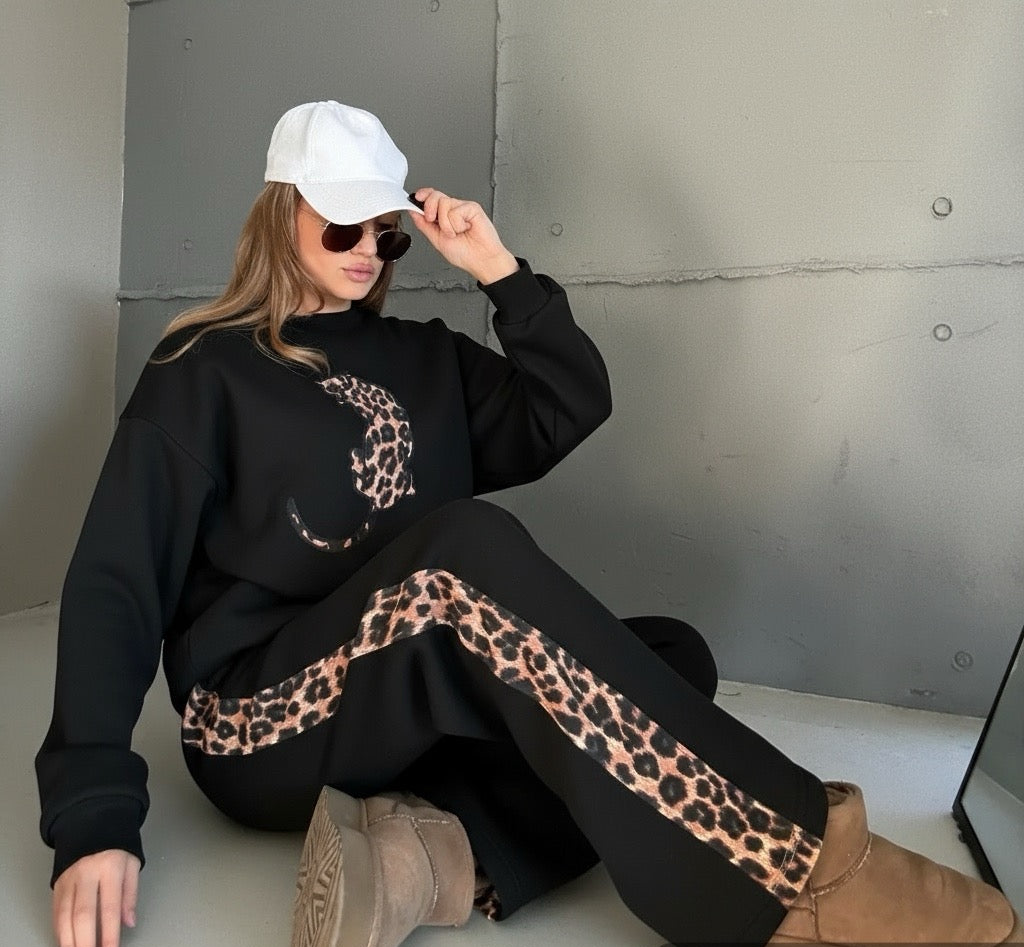 Compleu gros TIGER NEGRU