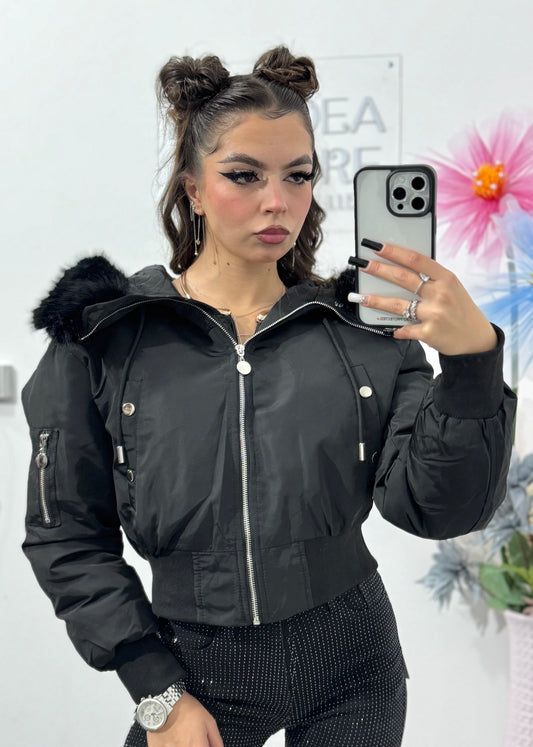 Geacă din fâș scurtă Roxanne