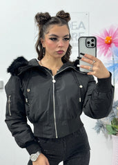 Geacă din fâș scurtă Roxanne