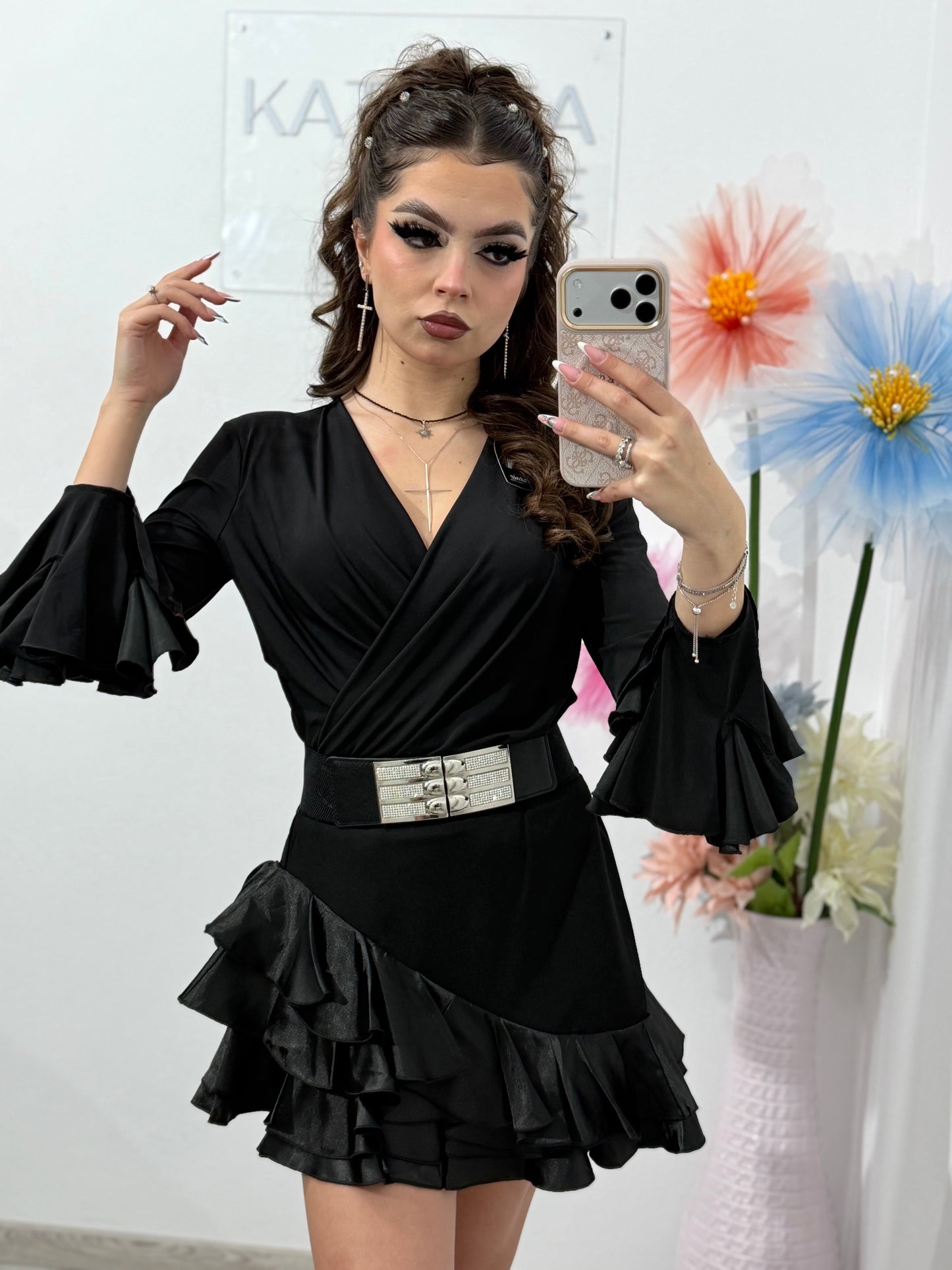 Compleu din 2 piese negru ANDREW