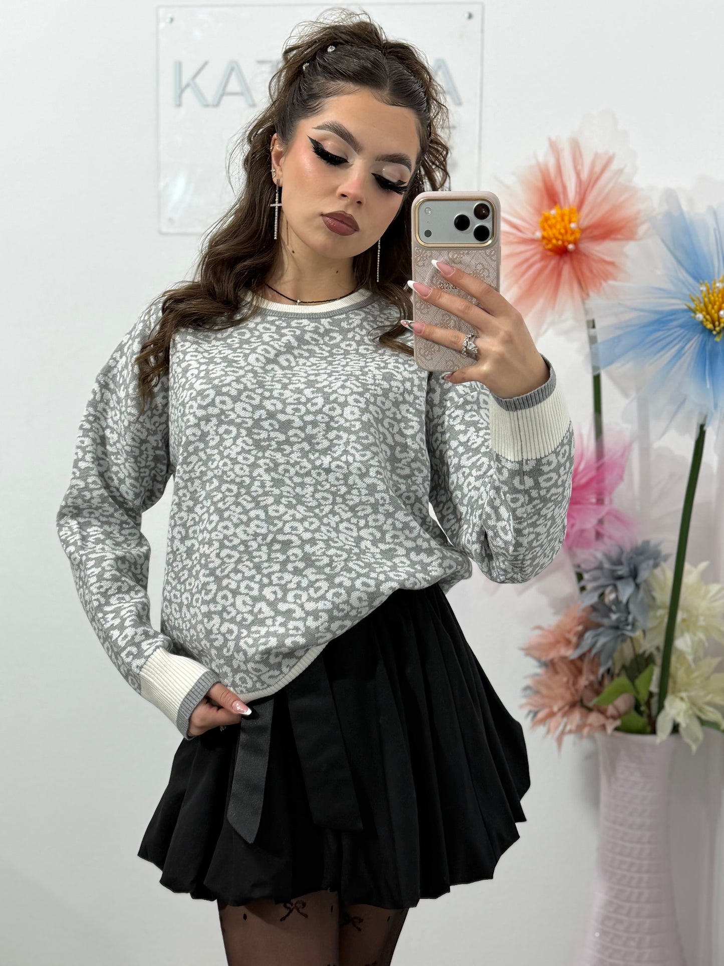 Pulover Animalprint ELISS