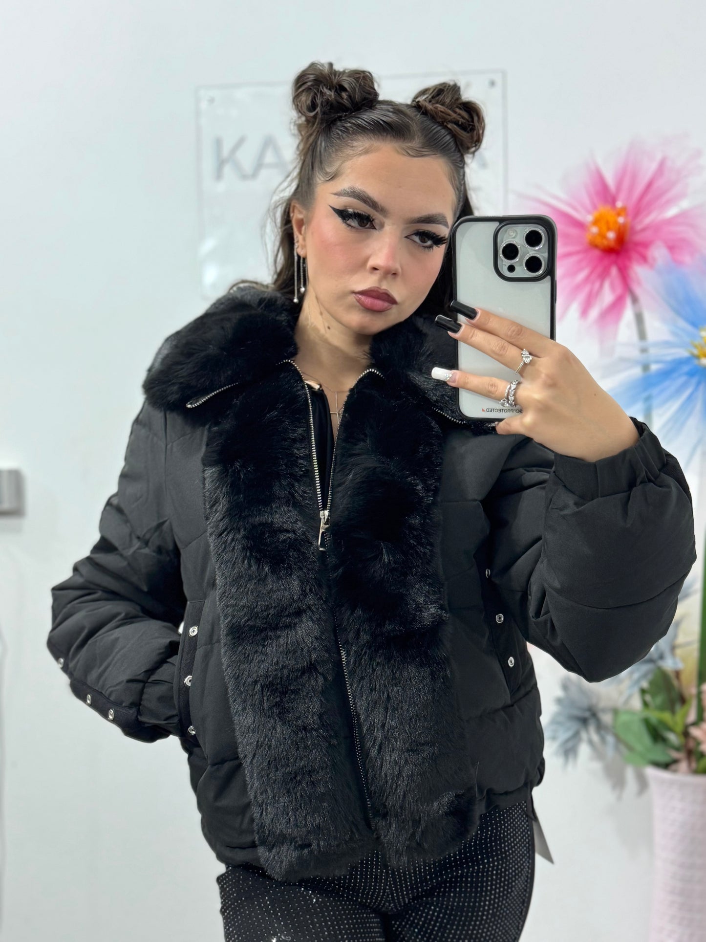 Geacă cu blăniță Alis