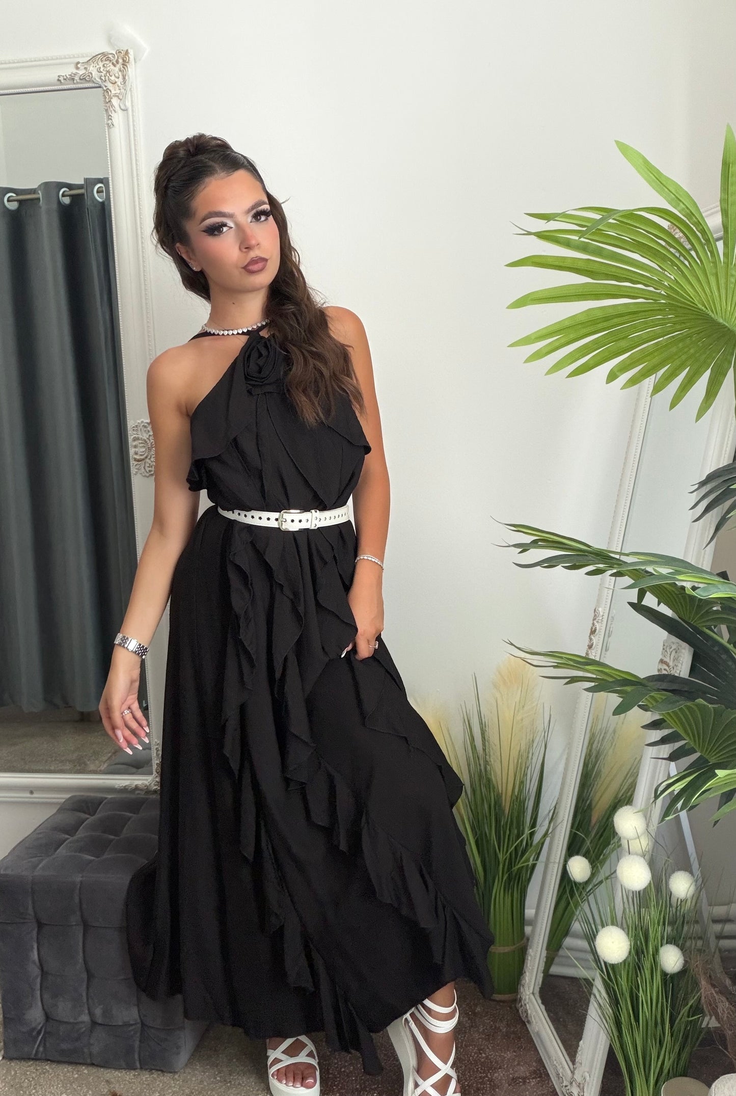 Rochie neagra IOANA