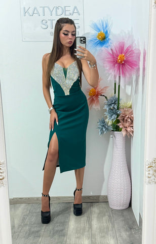 Rochie Barbie verde