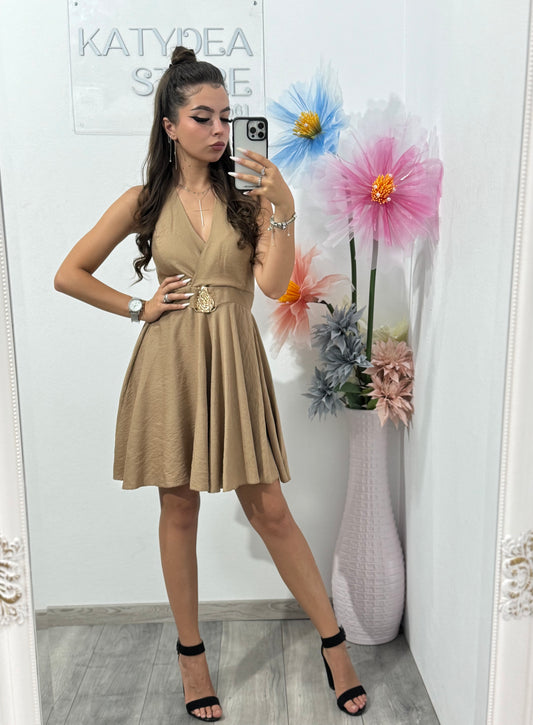 Rochia Lumiere beige