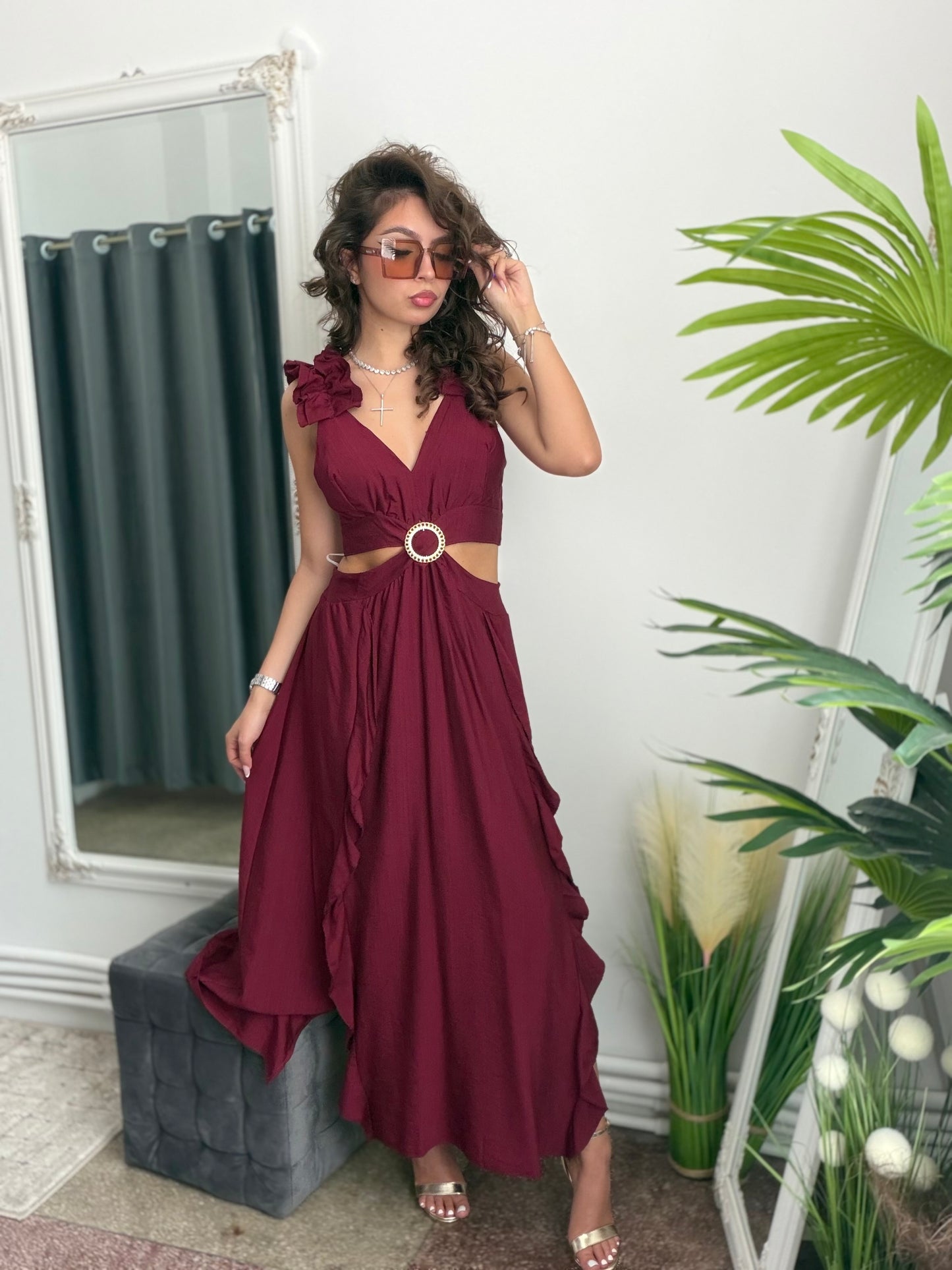 Rochie grena Goddess