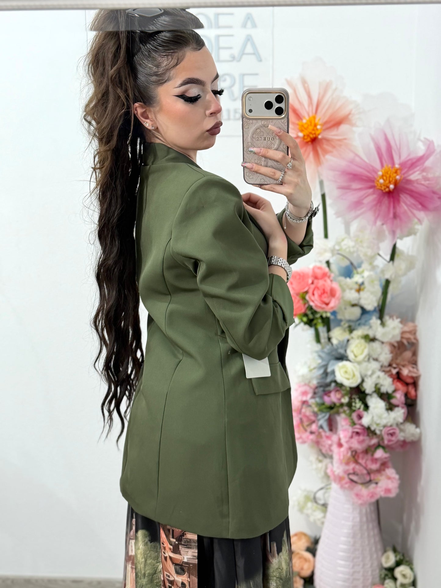 Sacou elegant vernil KARLA