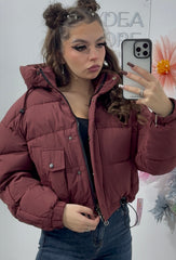 Geacă tip puffer bordo KEKE