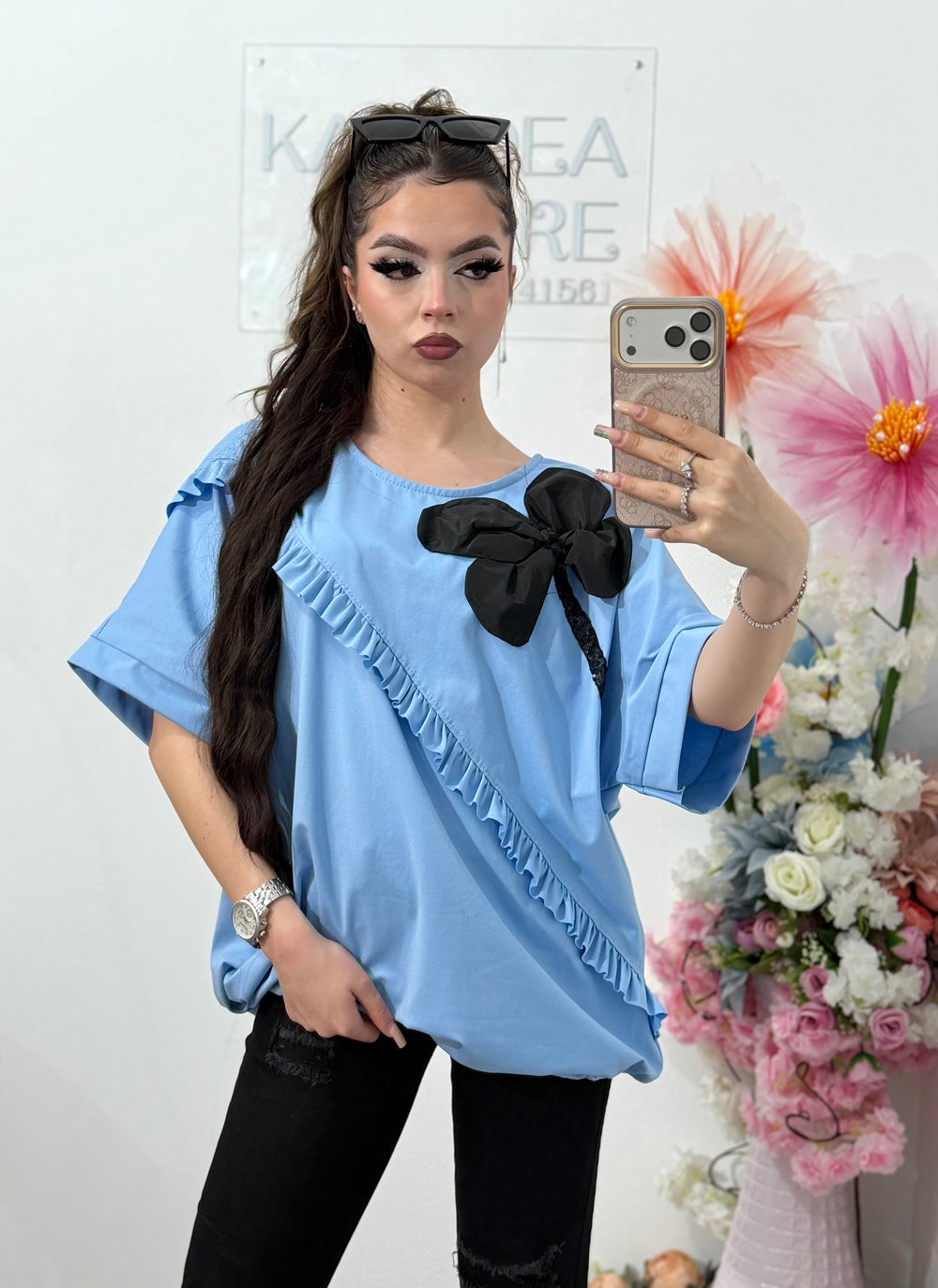 Bluză cu libelulă LORENA
