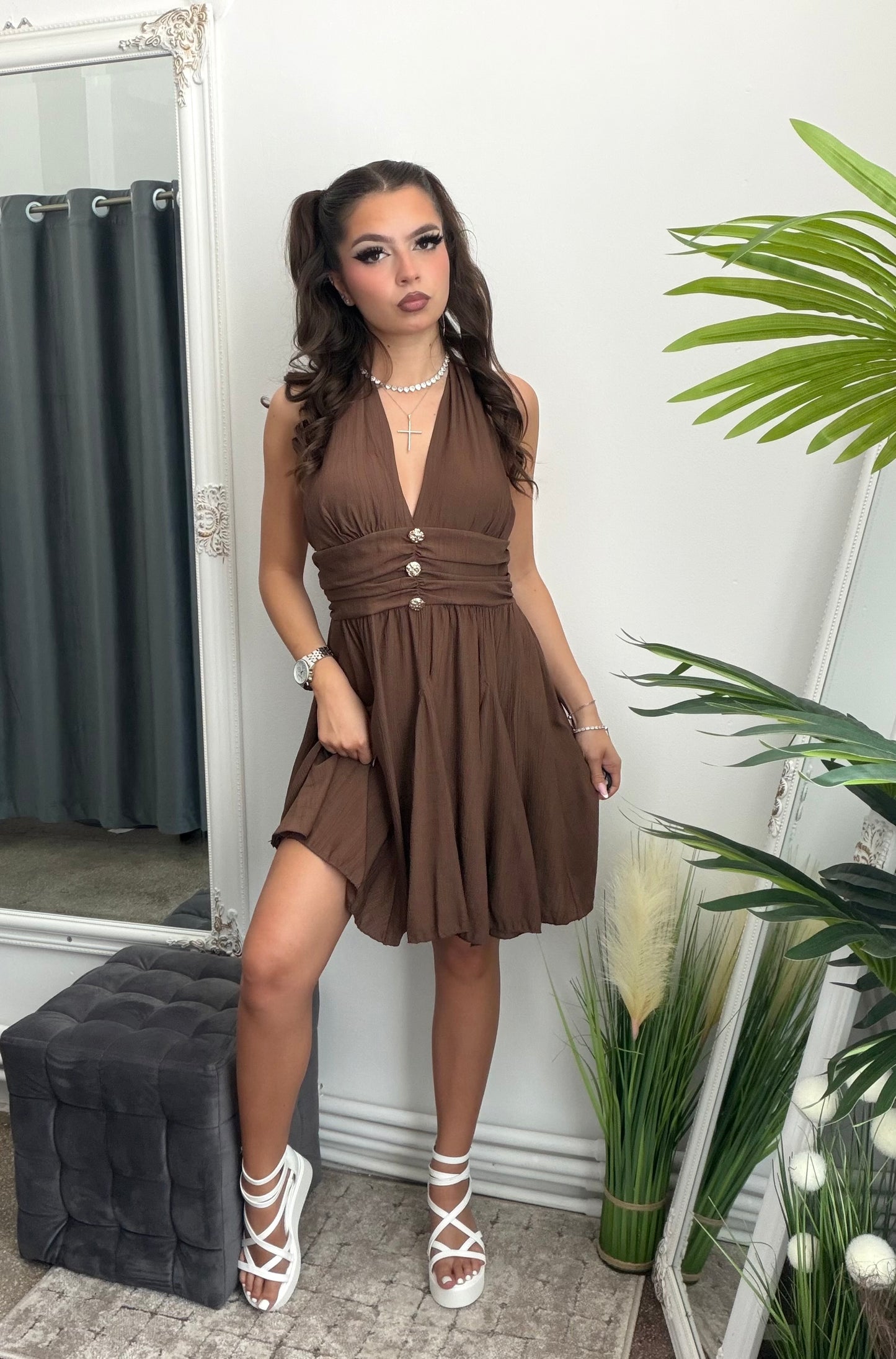 Rochie maro DENISSA