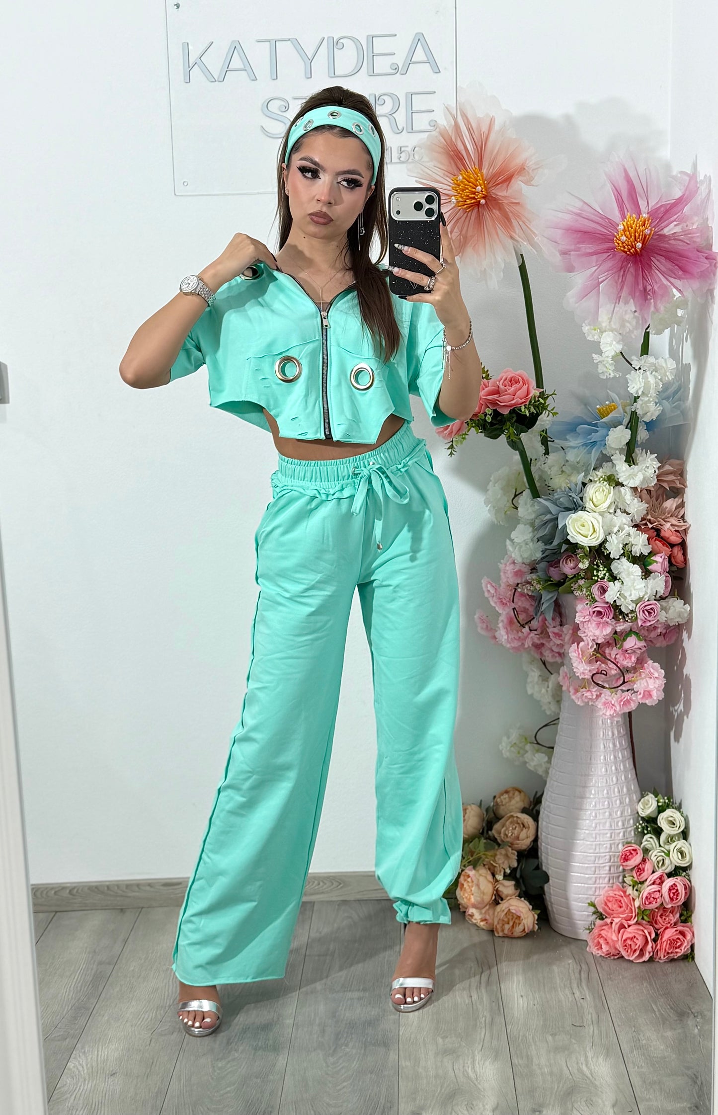 Compleu din 3 piese EXOTIC menta