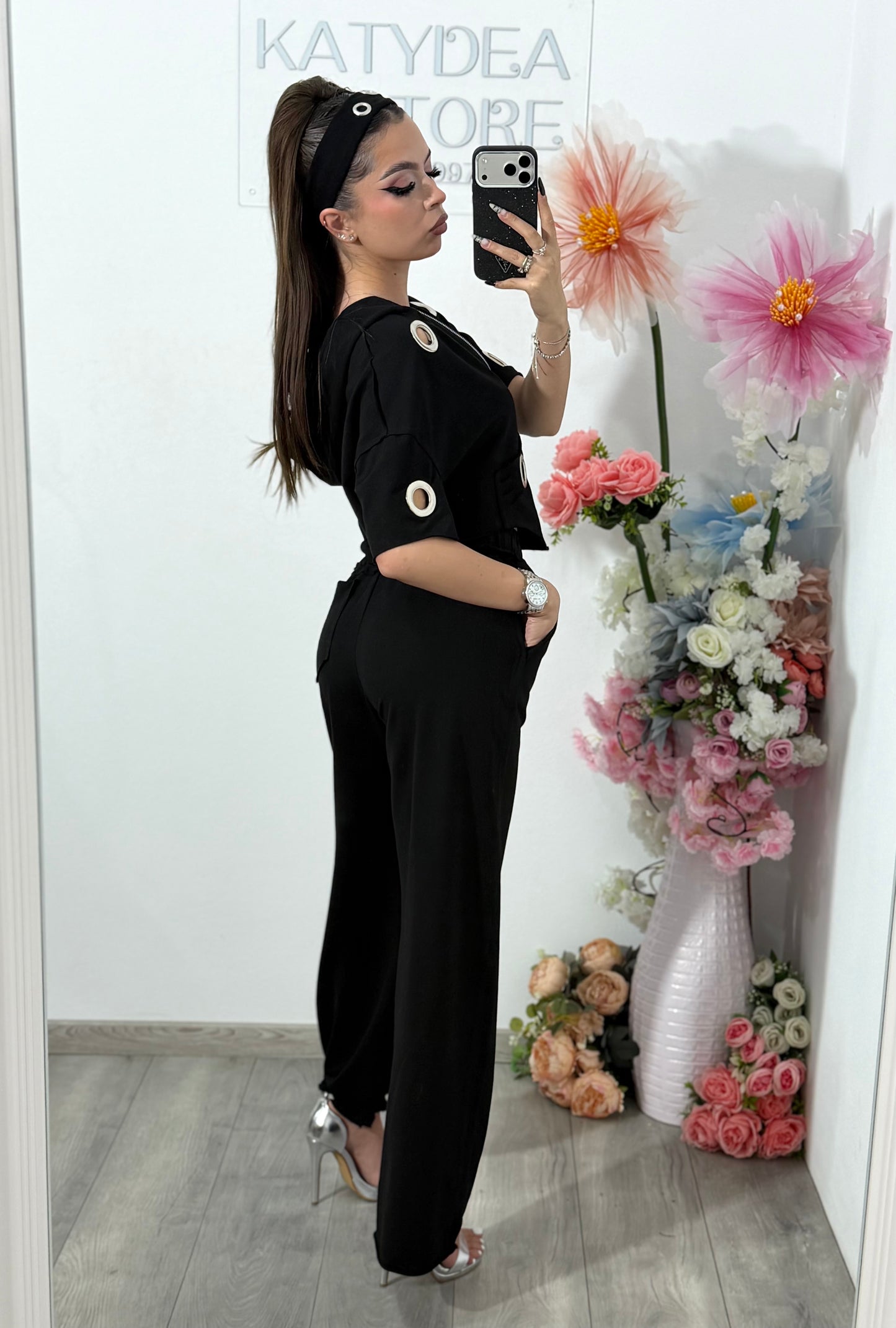 Compleu din 3 piese EXOTIC negru