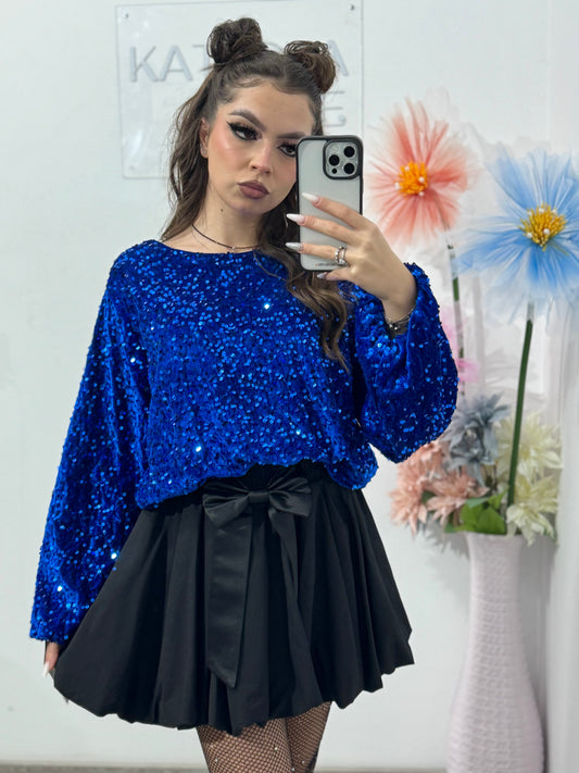 Bluză cu paiete KORIA