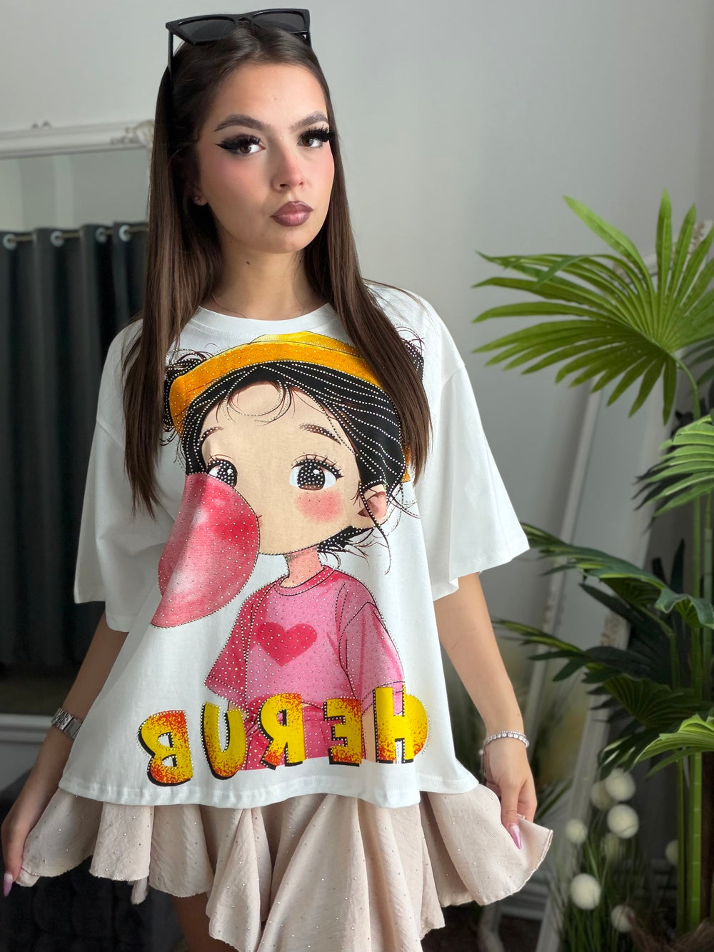 Tricou HERO alb