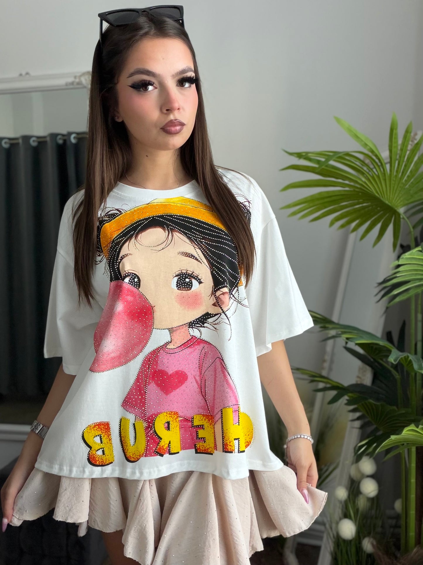 Tricou HERO alb