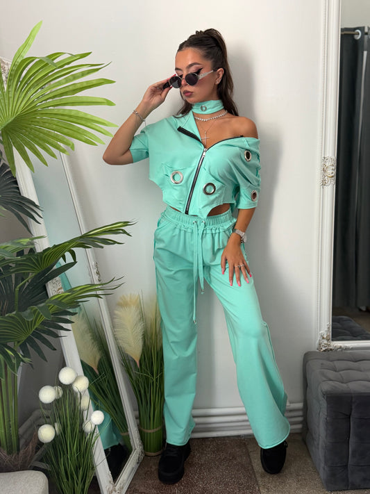 Compleu din 3 piese EXOTIC menta