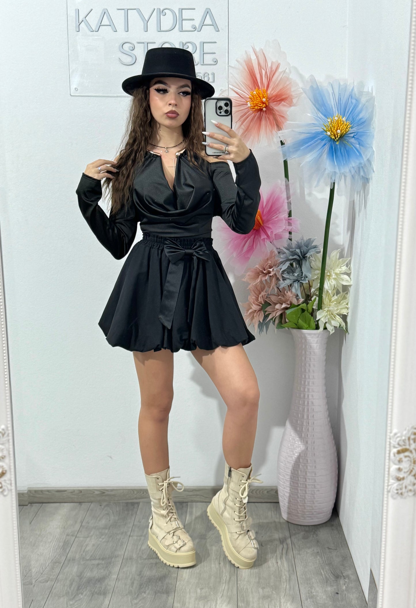 Bluză satinata PAULLA