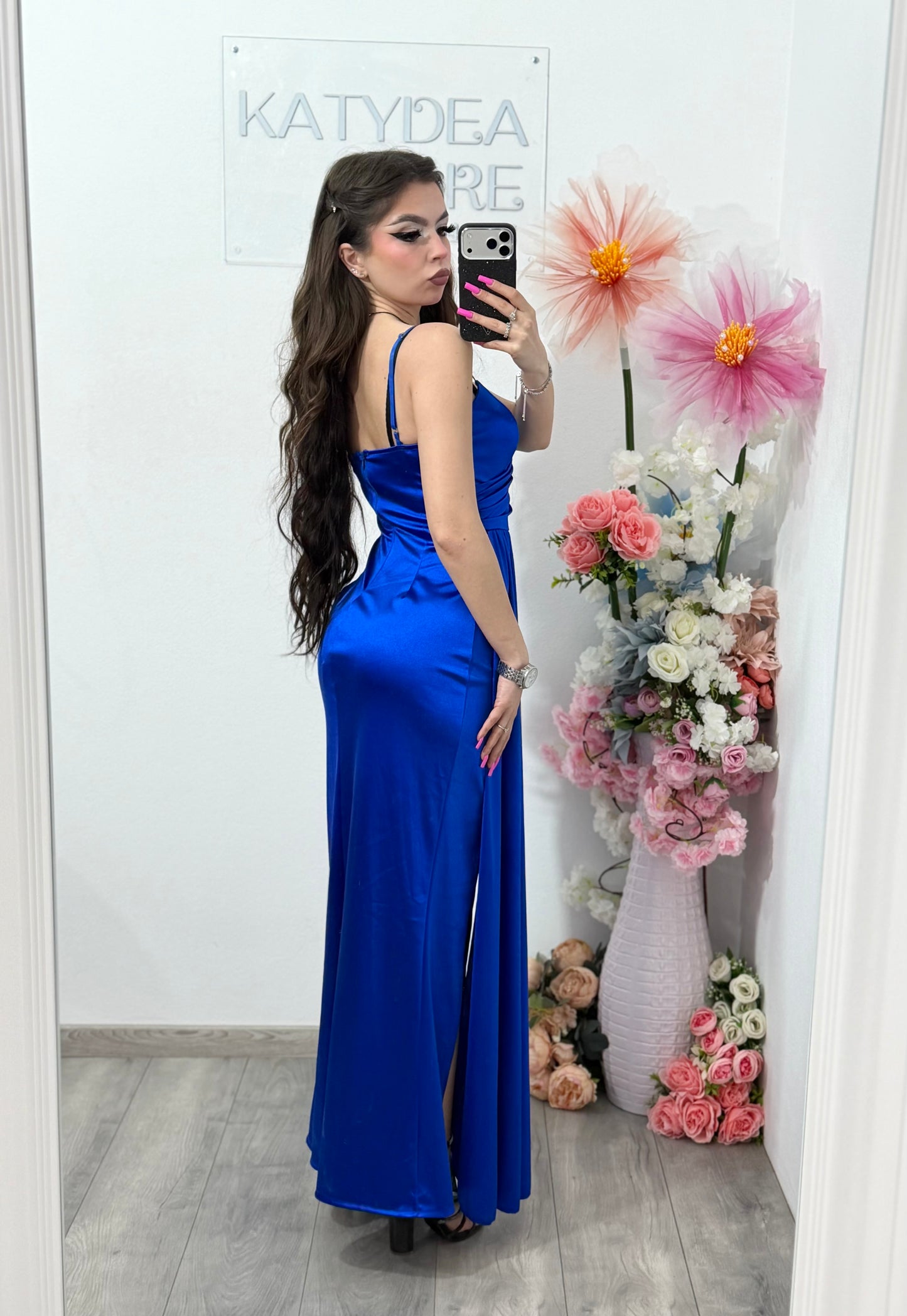 Rochie elegantă albastră Monique