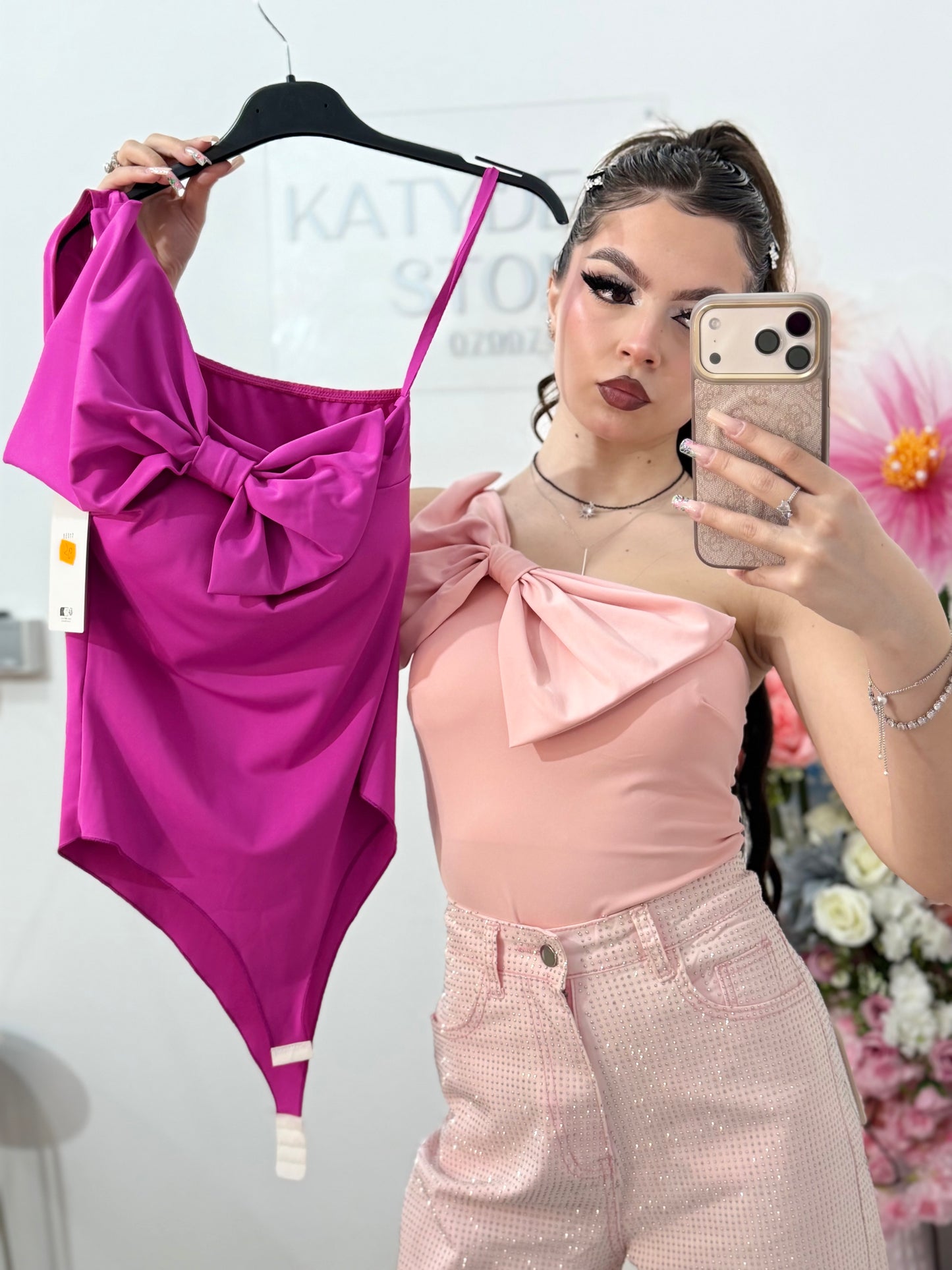 Body dama elegant Bow