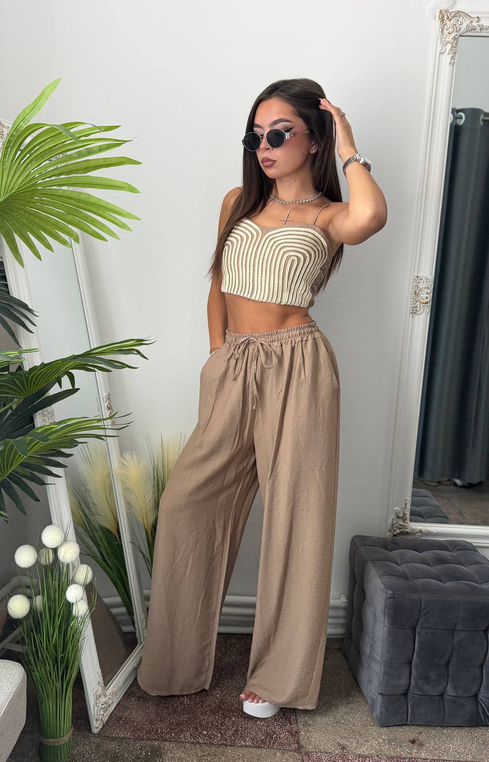 Compleu bej VIOLET