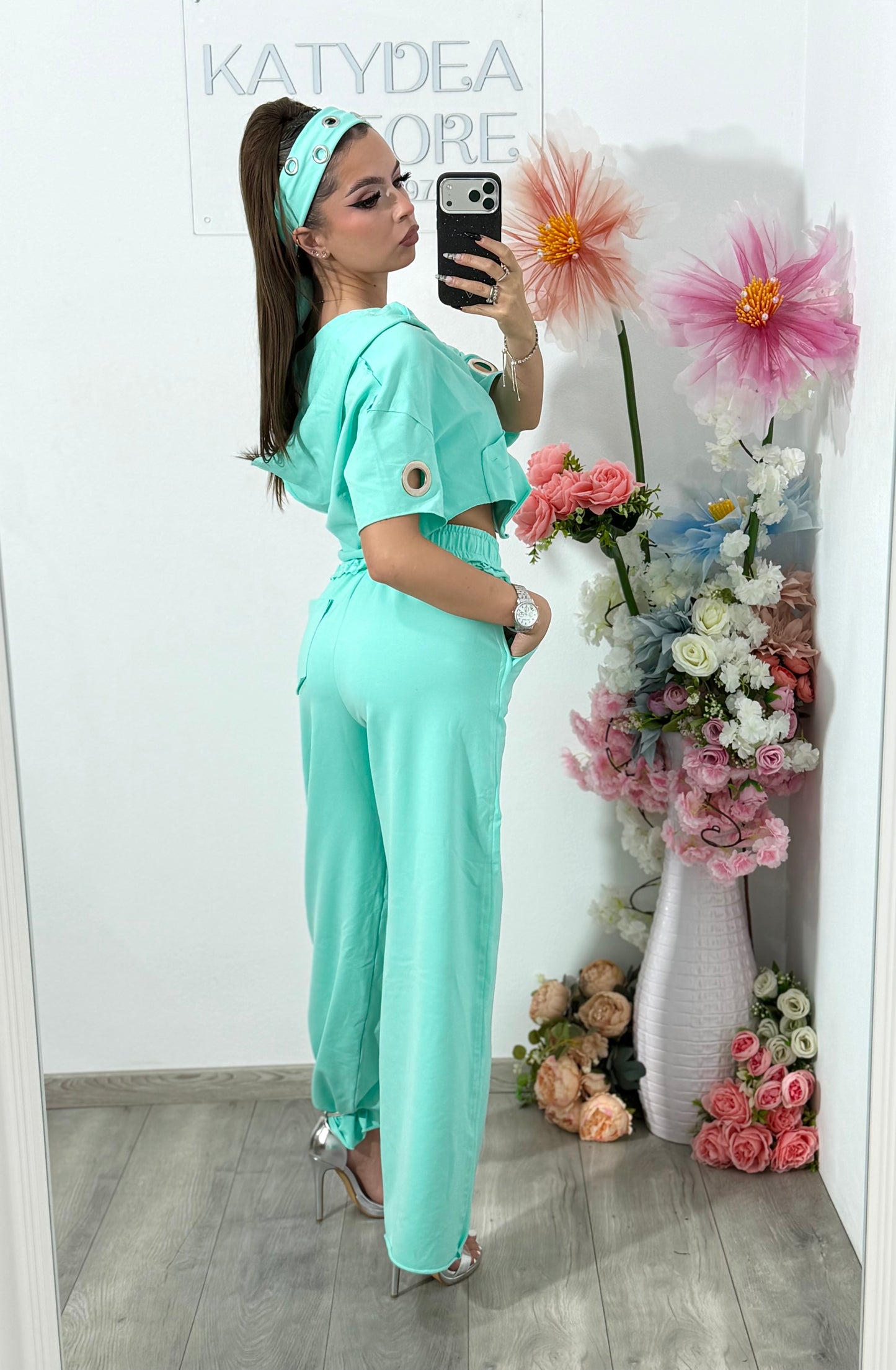 Compleu din 3 piese EXOTIC menta