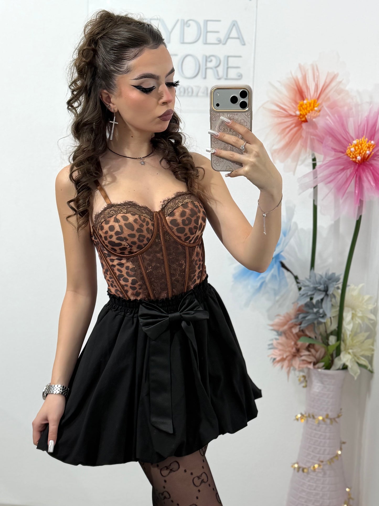Top animalprint OLGA