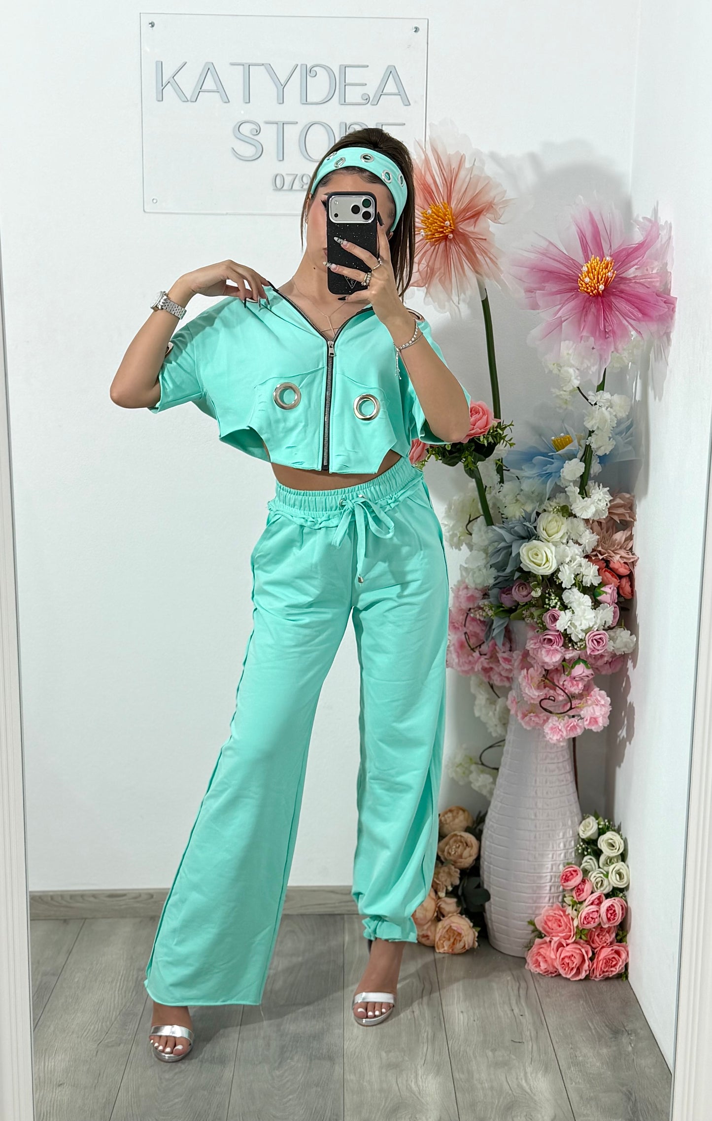 Compleu din 3 piese EXOTIC menta