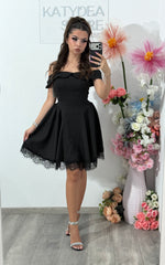 Rochie neagra Clary