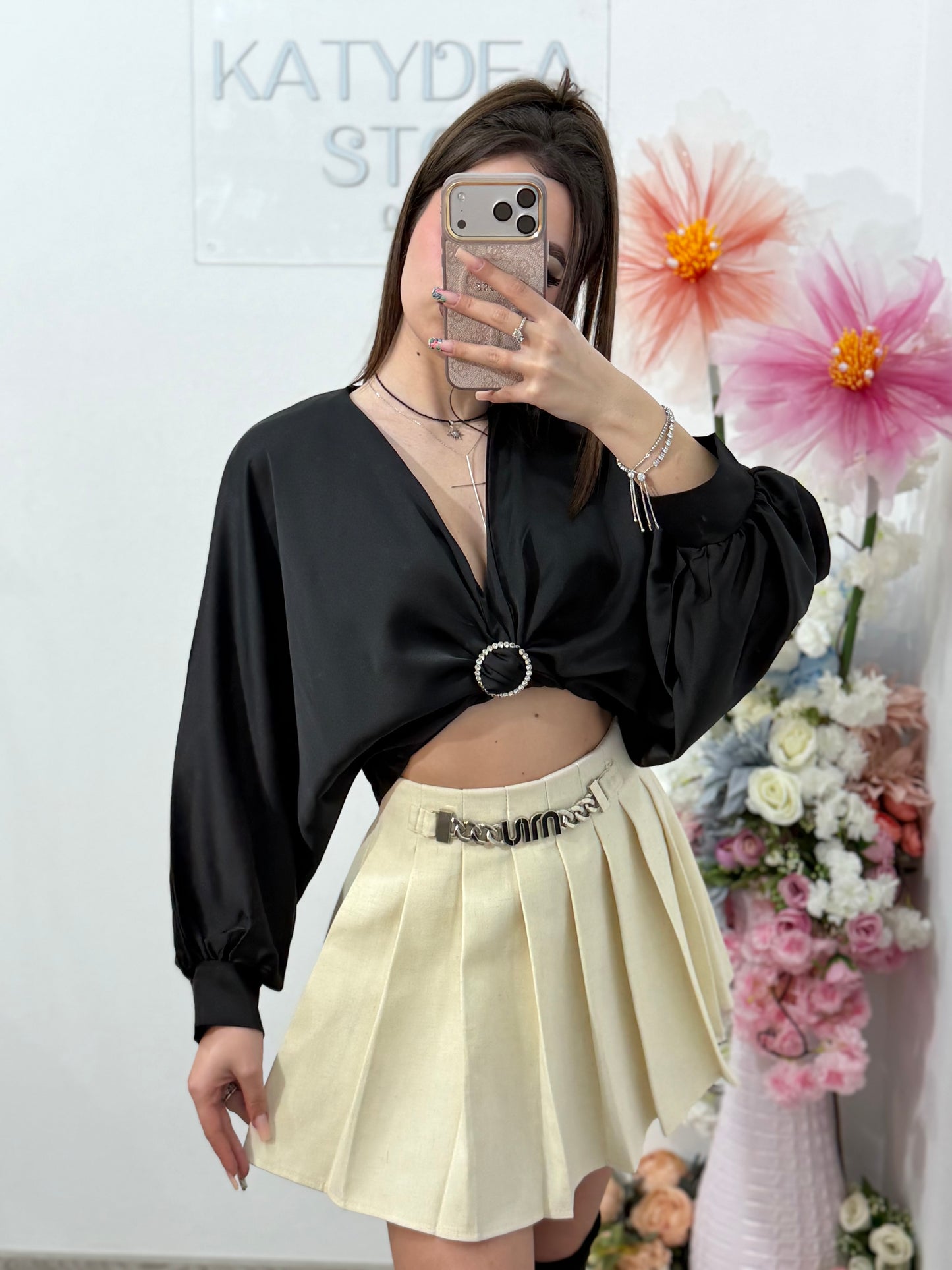 Cămașă satinata KAROLY