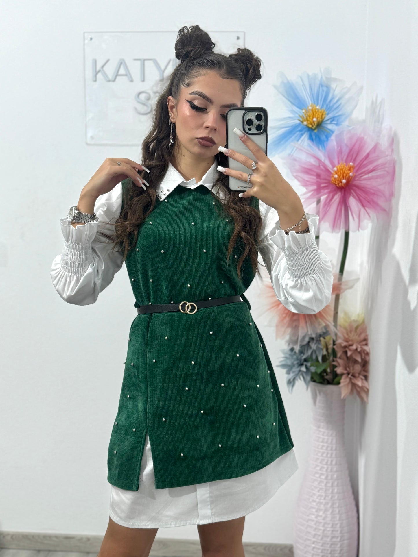 Rochie tip camasa Diandra