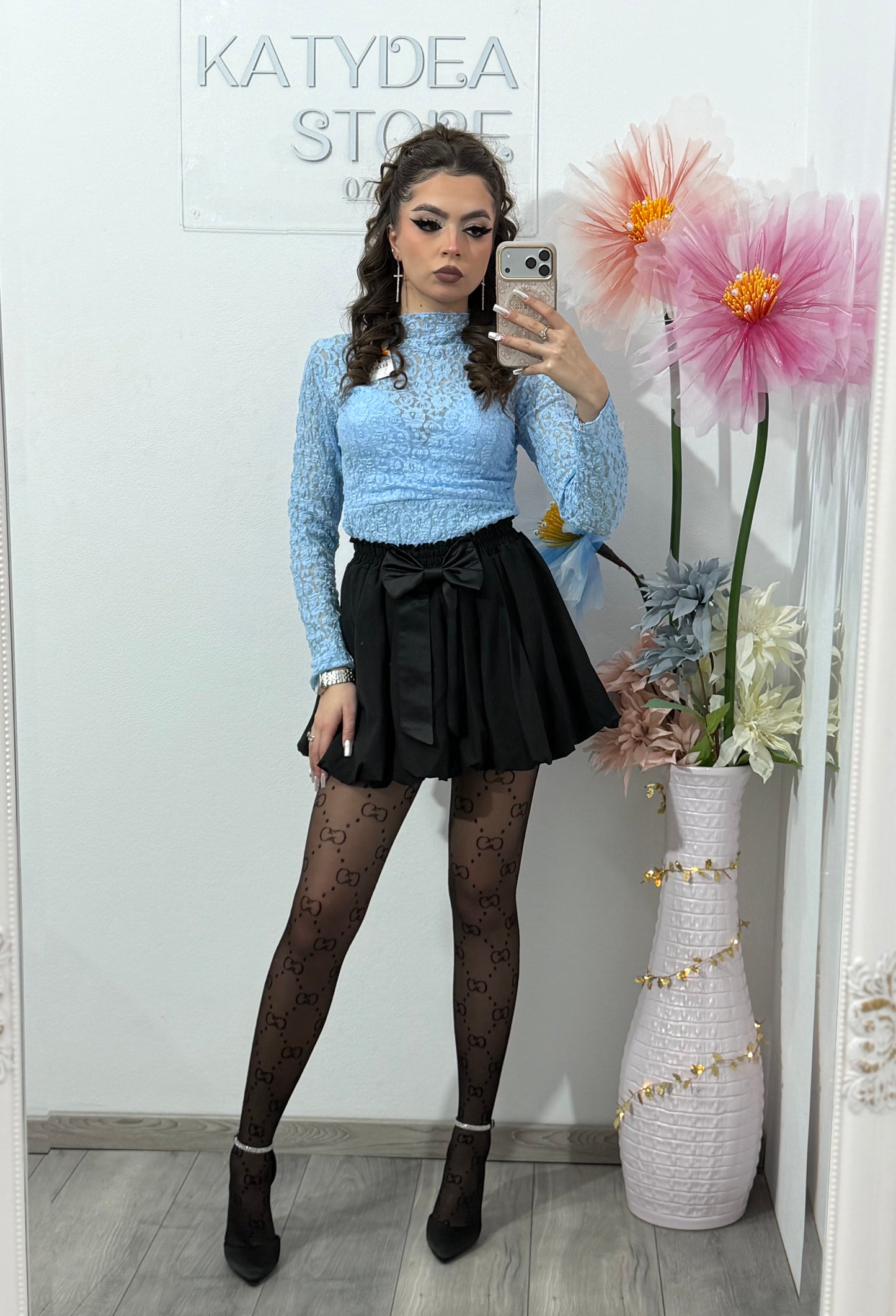 Bluză din dantelă JOLENNE