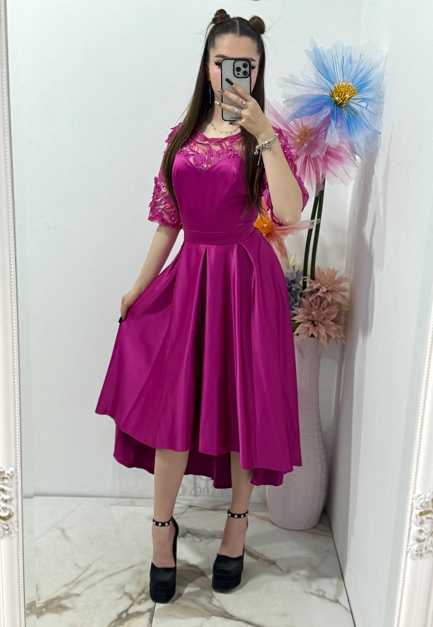 Rochie elegantă din tafta  Teodora