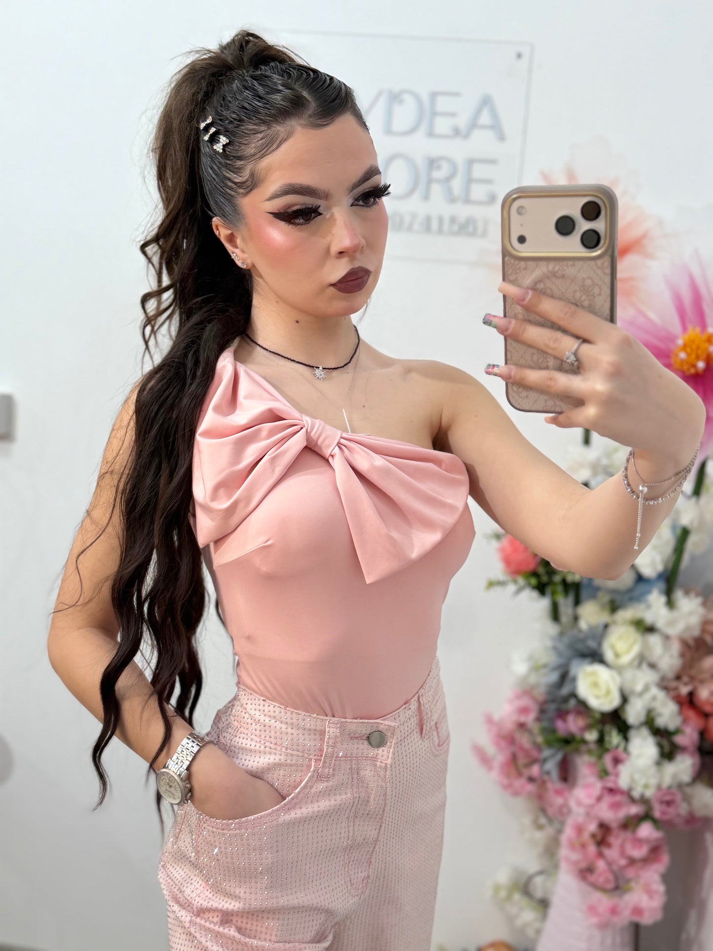 Body dama elegant Bow