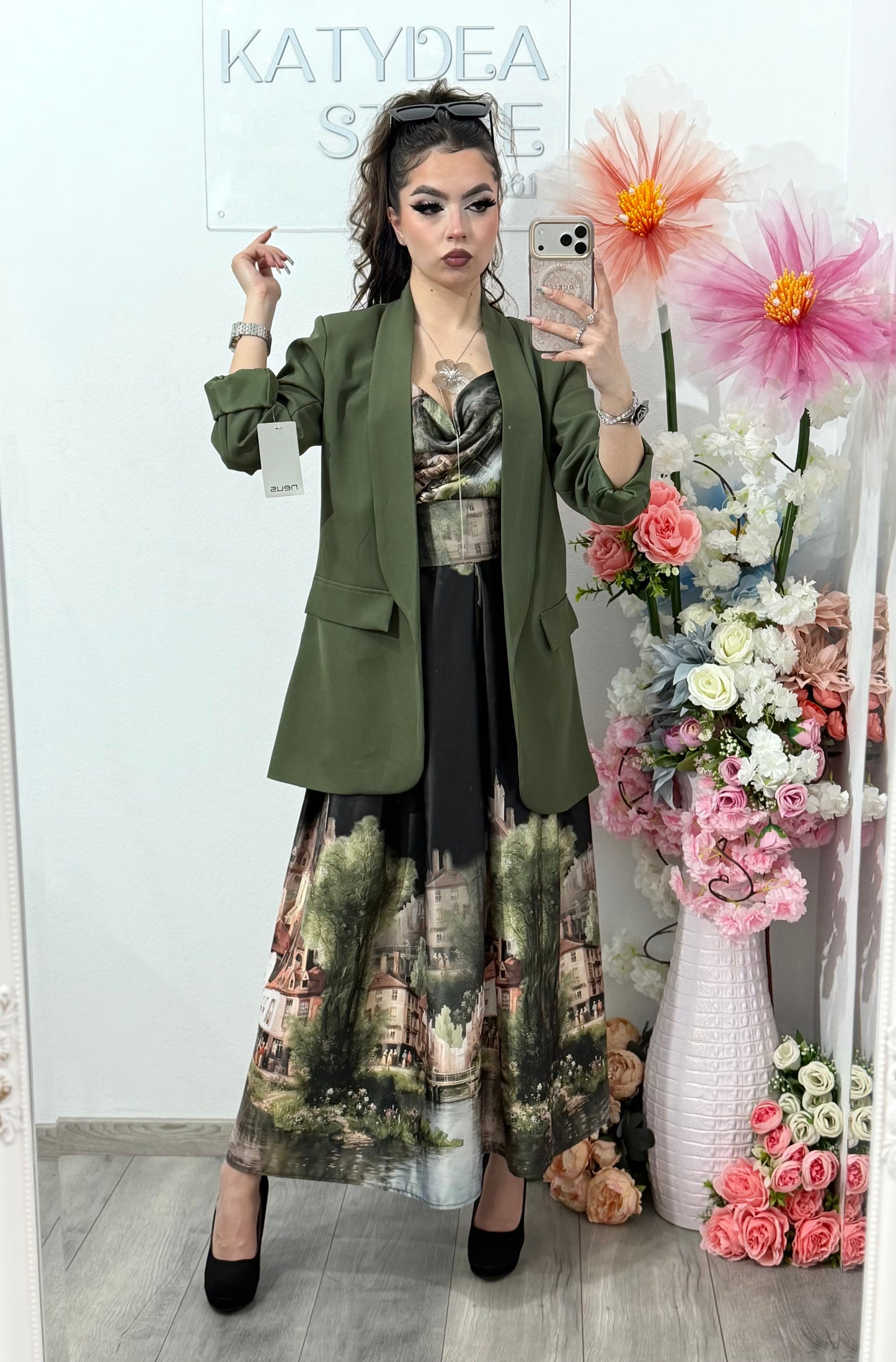 Sacou elegant vernil KARLA