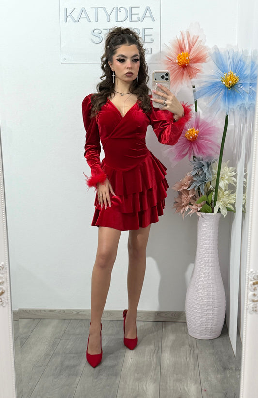 Rochie din catifea LORELAI