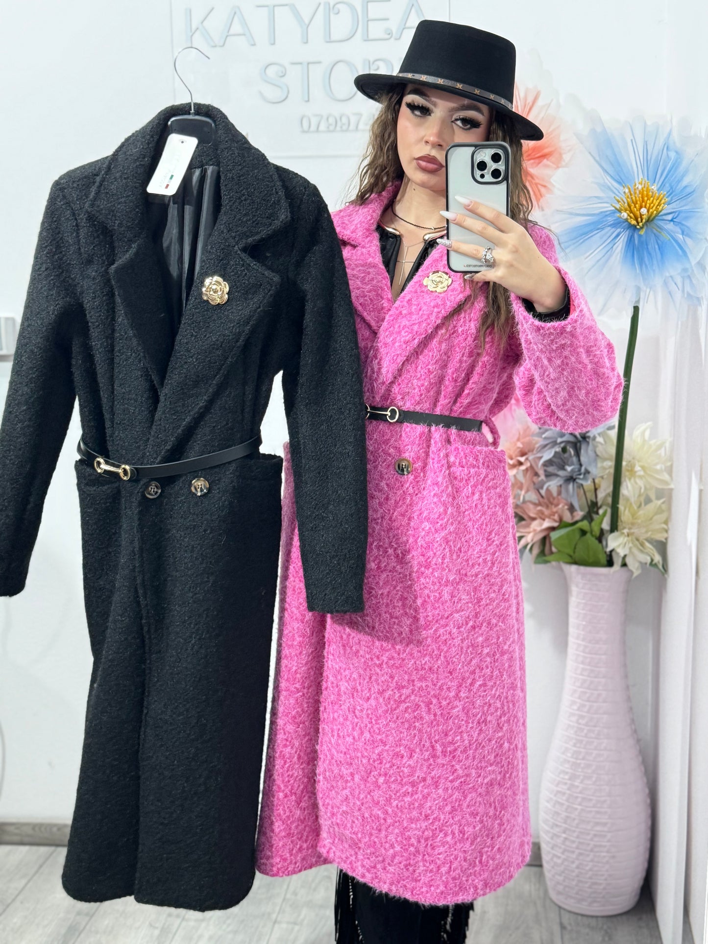 Palton damă lung ELENA