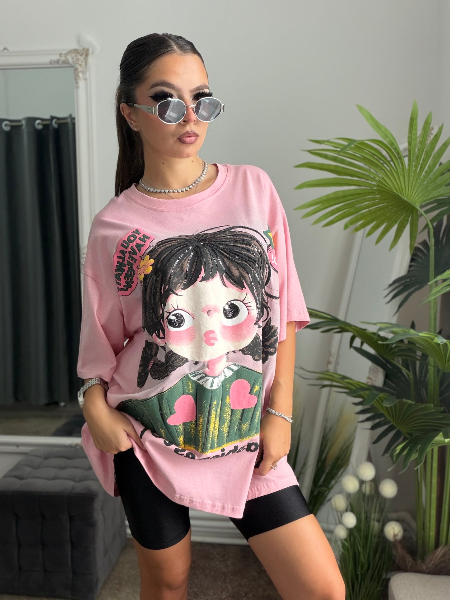 Tricou roz LOLYPOP