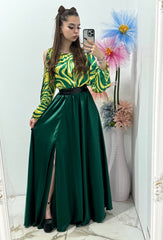 Rochie satin Anastasia